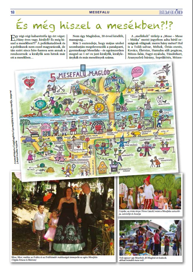 A Sajtókukac riportja az 5. mesefaluról (Maglód, 2017. 6. sz.)